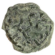 Unknown Æ - Anonymous / In the name of Thun Jabgu Khan, 618-628 Kabarna; regular tamgha; without moon, Central Asia and Caucasia, 618-628 reverse image