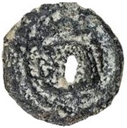 1 Cash Uncertain Sogdian mint; Chach or Ferghana, Central Asia and Caucasia, 701-801 reverse image