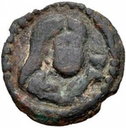 Unknown Æ Uncertain Sogdian mint; Uncertain if Sogdian obverse image