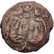 Unknown Æ - Anonymous Chaghaniyan; without legend; right-turning tamgha obverse image