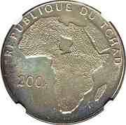 200 Francs Egypt's President Nasser obverse image