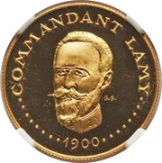 1000 Francs Independence reverse image