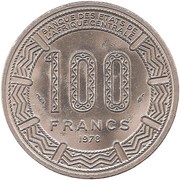 100 Francs reverse image