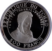 500 Francs Millennium obverse image
