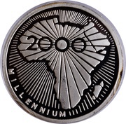 500 Francs Millennium reverse image