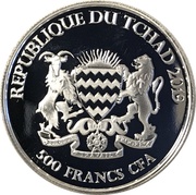500 Francs CFA Fox obverse image