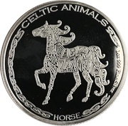 500 Francs CFA Horse reverse image