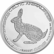 500 Francs CFA Rabbit reverse image