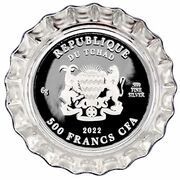 500 Francs CFA Pepsi Bottle Cap obverse image