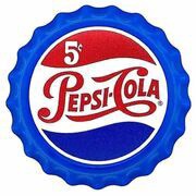 500 Francs CFA Pepsi-Cola Retro Bottle Cap reverse image