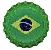 500 Francs CFA Brazil Bottle Cap reverse image