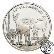 1000 Francs Okapia Johnstoni reverse image