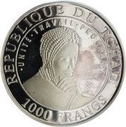 1000 Francs Stonehenge obverse image