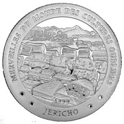 1000 Francs Forgotten Cultures - Jericho reverse image