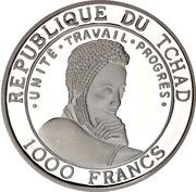 1000 Francs Sydney 2000 obverse image
