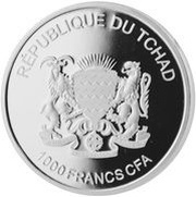 1000 Francs Hippopotamus obverse image