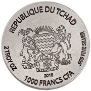 1000 Francs Horus obverse image