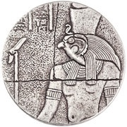 1000 Francs Horus, Chad, 2016 reverse image