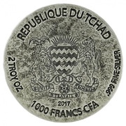 1000 Francs Pharaoh Ramesses II Afterlife obverse image