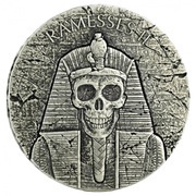 1000 Francs Pharaoh Ramesses II Afterlife, Chad, 2017 reverse image