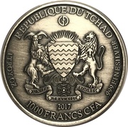 1000 Francs Decay obverse image
