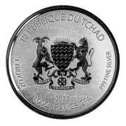 1000 Francs CFA Kek obverse image