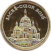 3000 Francs Sacre-Coeur reverse image