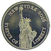 3000 Francs CFA Statue of Liberty reverse image