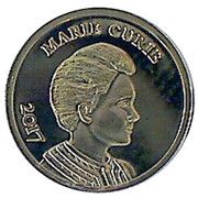 3000 Francs CFA Marie Curie, Chad, 2017 reverse image