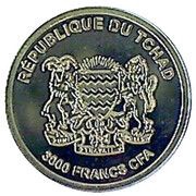 3000 Francs CFA Pierre de Rosette obverse image