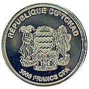 3000 Francs CFA Catherine de Médicis obverse image