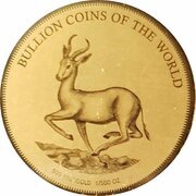 3000 Francs CFA African Springbok, Chad, 2019 reverse image