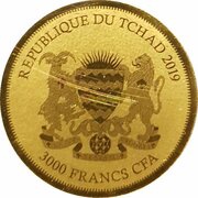 3000 Francs CFA Germania obverse image