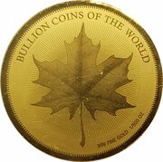 3000 Francs CFA Maple Leaf, Chad, 2019 reverse image