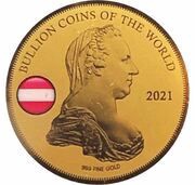 3000 Francs CFA Maria Theresa, Chad, 2021 reverse image