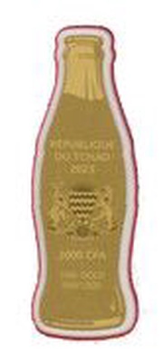 3000 Francs CFA Coca-Cola obverse image