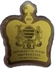 3000 Francs CFA New Monarch obverse image