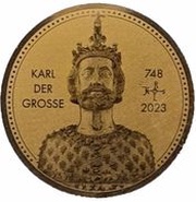3000 Francs CFA Charlemagne, Chad, 2023 reverse image