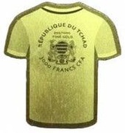 3000 Francs CFA Soccer Jersey Portugal obverse image