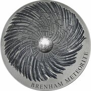 5000 Francs CFA Brenham Meteorite, Chad, 2016 reverse image
