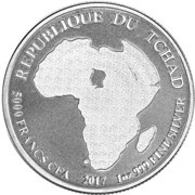 5000 Francs African Lion obverse image