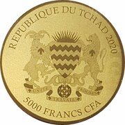 5000 Francs CFA Maple Leaf obverse image