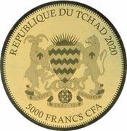 5000 Francs CFA Polar Zone obverse image