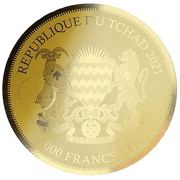 5000 Francs CFA Liberty obverse image