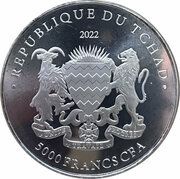 5000 Francs CFA Bitcoin obverse image