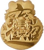 5000 Francs CFA Fortune Bag; gold plated obverse image