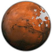 5000 Francs CFA Mars puzzle, Chad, 2023 reverse image