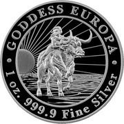 5000 Francs CFA Goddess Europa, Chad, 2023 reverse image