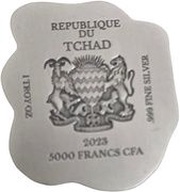 5000 Francs CFA Ludwig Van Beethoven obverse image