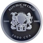 5000 Francs CFA Cannabis obverse image